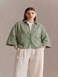 Oversized Linen Shirt