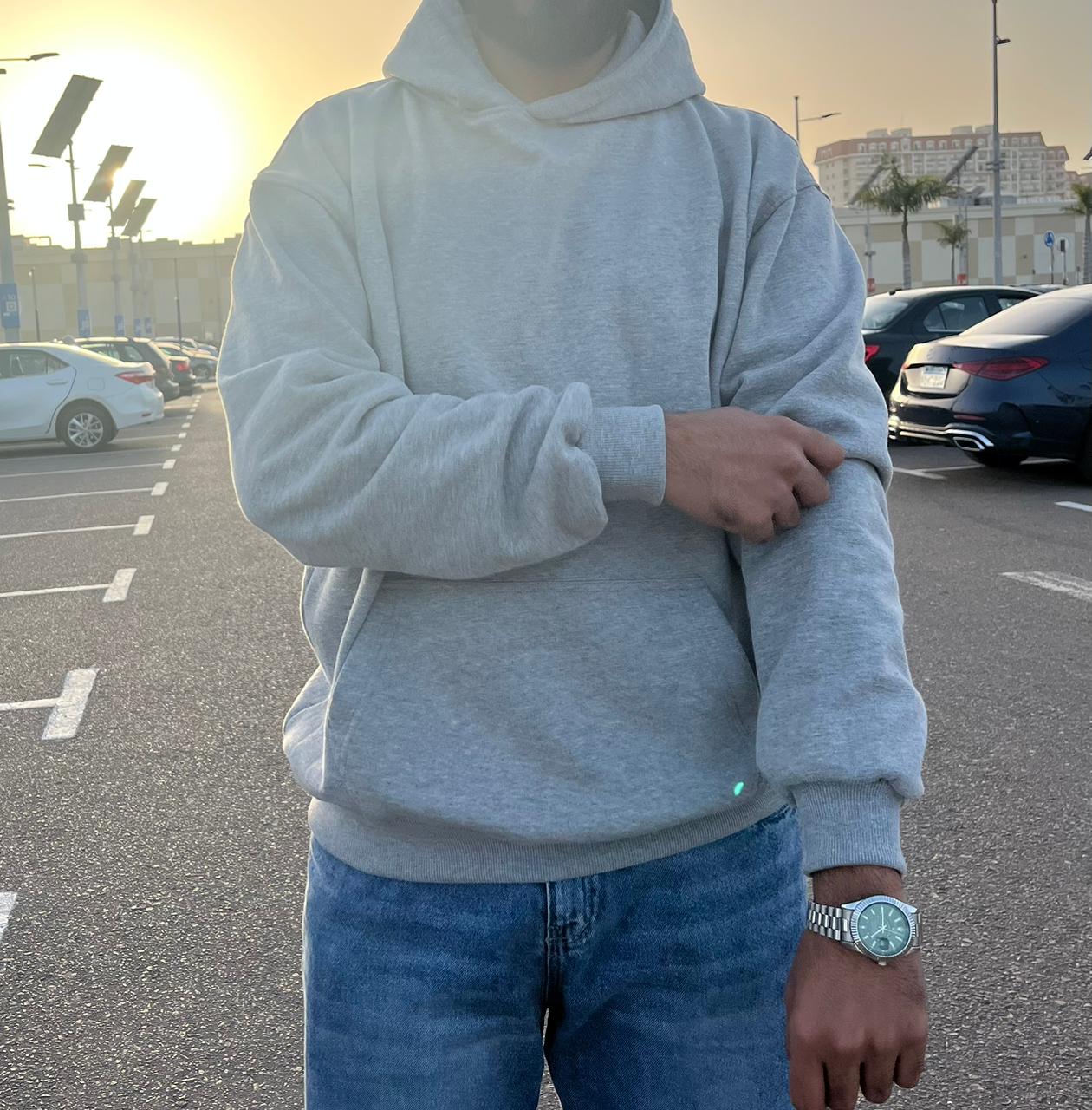 Cotton Hoodie - Vibes speak louder than words