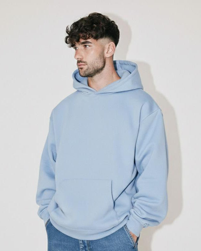Baby blue Basic Oversized Hoodie