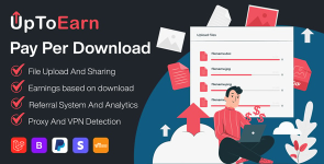 UpToEarn - File Upload And Pay Per Download Script