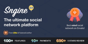 Sngine - Ultimate PHP Social Network Platform by Zamblek