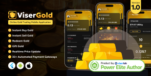 ViserGold - Online Gold Trading Flutter App