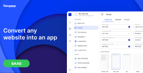 Flangapp - SAAS Online app builder from website script