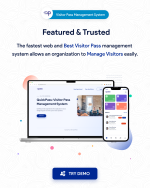 QuickPass - Visitor Gate Pass System with Admin Panel, Website & Employee App